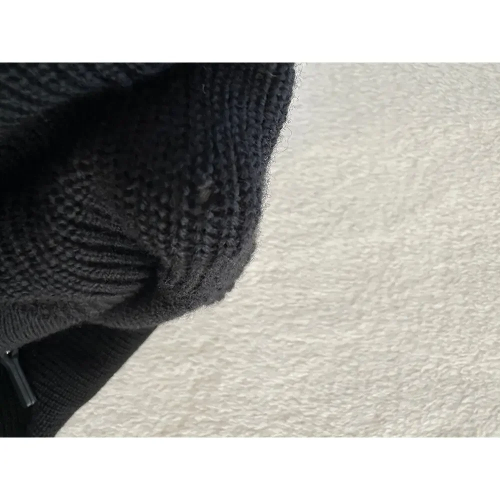 Michael Kors Extra merino wool sweater‎ front zipper men size L